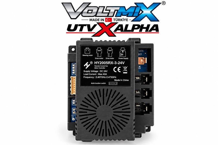 Utv x ALPHA 24 v  40 amper fan soğutmalı anakart